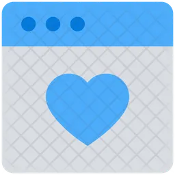 Website Heart  Icon