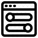Website Toggle Switch Icon