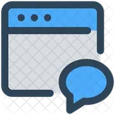 Chat Message Communication Icon