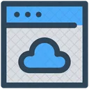 Cloud Computing Website Icon