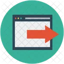 Website Data Share Icon