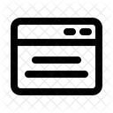 Website Web Webpage Icon