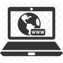 Laptop Browser Internet Icon