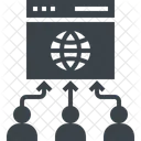 Website Traffic Source Icon
