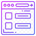 Web Webpage Design Icon