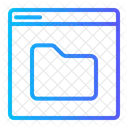 Website Server Storage Icon