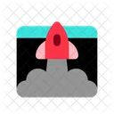 Website Launch Web Icon