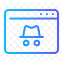 Website Incognito Website Incognito Icon
