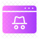 Website Incognito Website Incognito Icon