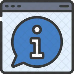 Website Info  Icon