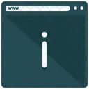 Information Webpage Window Icon