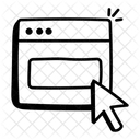 Website Interaction  Icon