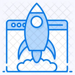 Website Launch  Icon