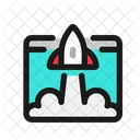 Website Launch  Icon
