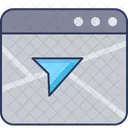 Website Location Navigation Map Icon