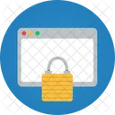 Website Lock Wwebpage Lock Website Icon