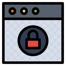 Website Lock  Icon