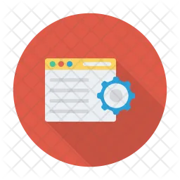 Website maintenance  Icon