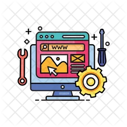 Website Maintenance  Icon