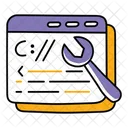 Website Maintenance  Icon