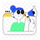 Website Marketing  Icon