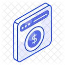 Website Monetization Online Icon