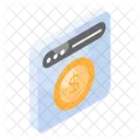 Website Monetization Online Icon