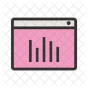 Statistics Website Monitoring Icon