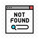 Not Found Web Icon