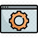 Gear Setting Configuration Icon
