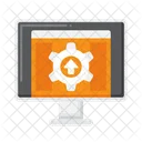 Website Optimization Web Development Web Setting Icon