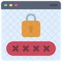 Website Password  Icon