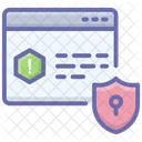 Website Protection Website Security Cyber Security Icon