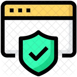 Website Protection  Icon