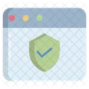 Artboard Website Protection Virus Protection Icon
