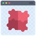 Website Puzzle  Icon