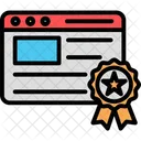 Website Medal Promotion Icon