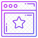 Website Webpage Ranking Icon