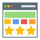 Website Ranking Best Website Review Icon