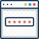Ranking Web Rating Icon