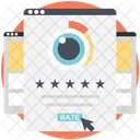 Website rating  Icon