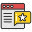 Website Rating Review Icon