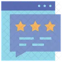 Website Rating Website Review Website Ranking Icon