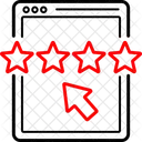 Website rating  Icon