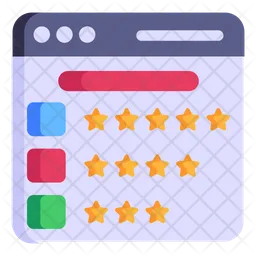Website Reviews  Icon