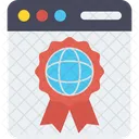 Website reward  Icon