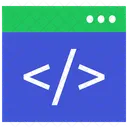 Website Script Code Icon