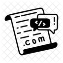 Website Script  Icon