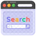 Web Layout Website Search Web Browsing Icon