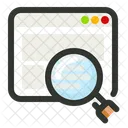 Search Website Magnifying Icon